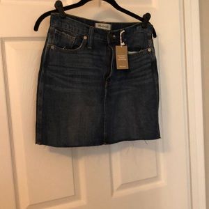 Madewell Blue Jean skirt